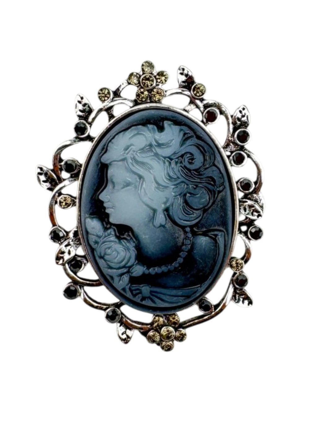 Baroque Portrait Brooch PA3778 - view 2