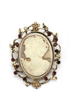 Baroque Portrait Brooch PA3778 - view 3