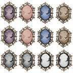 Baroque Portrait Brooch PA3784