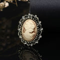 Baroque Portrait Brooch PA3784