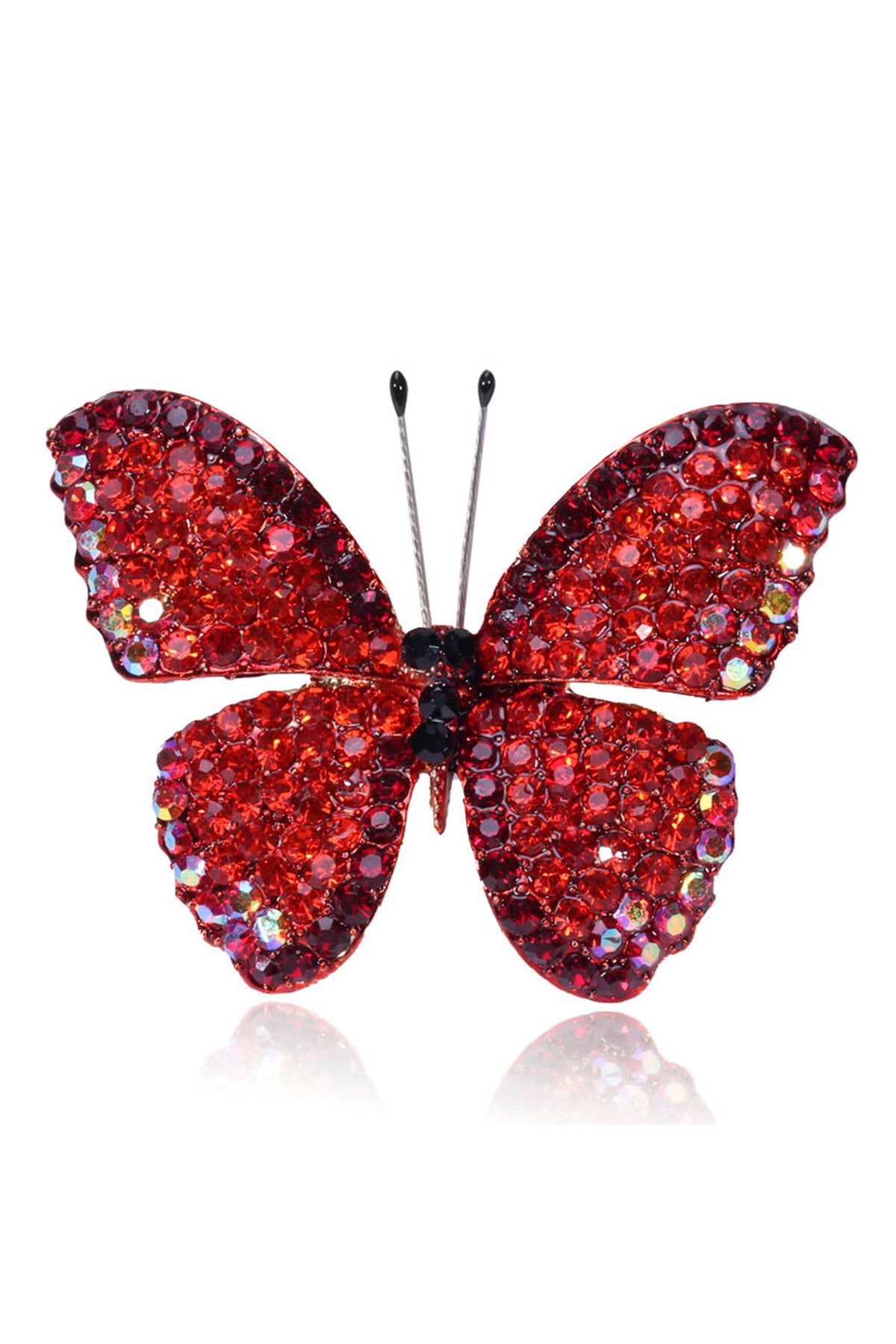 Butterfly Rhinestone Brooch PA3837