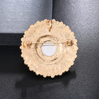Floral Rhinestone Pin PA3918