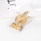 Owl Rhinestone Brooch PA3924
