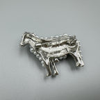 Sheep Pearl Brooch PA3937 - view 5