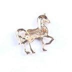 Horse Rhinestone Brooch PA3954
