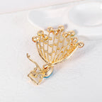 Dancer Girl Rhinestone Brooch PA3963