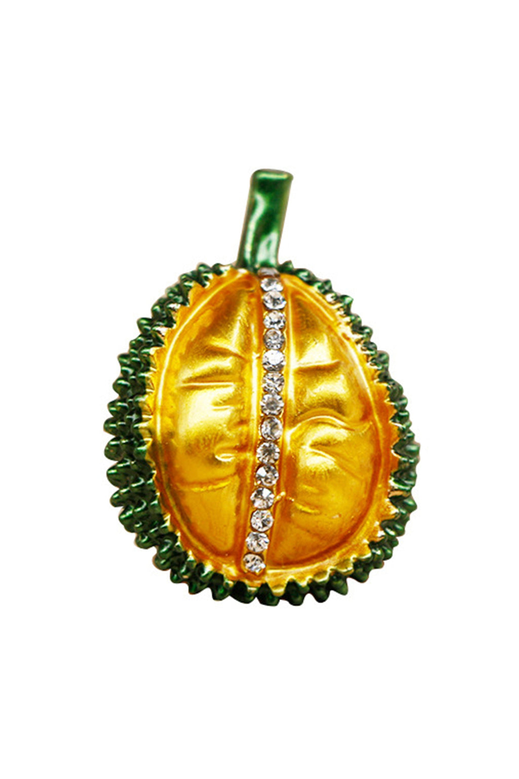 Durian Rhinestone Alloy Brooch PA3970