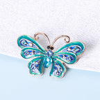 Butterfly Rhinestone Brooch PA4016