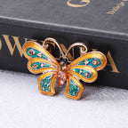 Butterfly Rhinestone Brooch PA4016