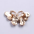 Butterfly Rhinestone Brooch PA4016