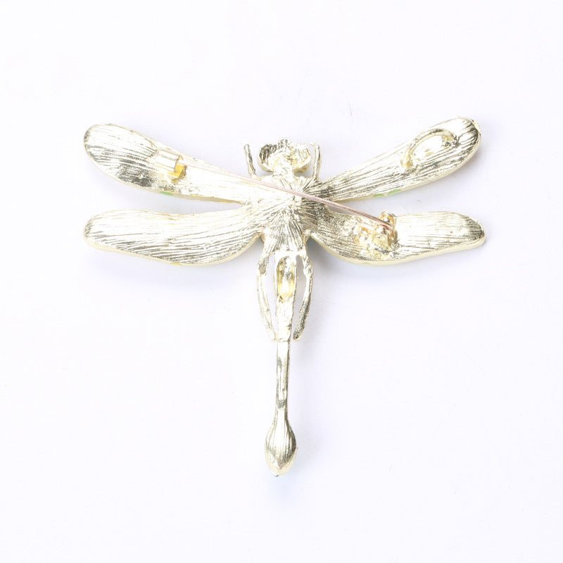 Dragonfly Rhinestone Brooch PA4019