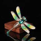 Dragonfly Rhinestone Brooch PA4019