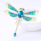 Dragonfly Rhinestone Brooch PA4019