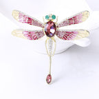 Dragonfly Rhinestone Brooch PA4019