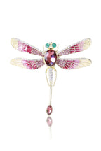 Dragonfly Rhinestone Brooch PA4019