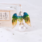 Eagle Rhinestone Pearl Brooch PA4056