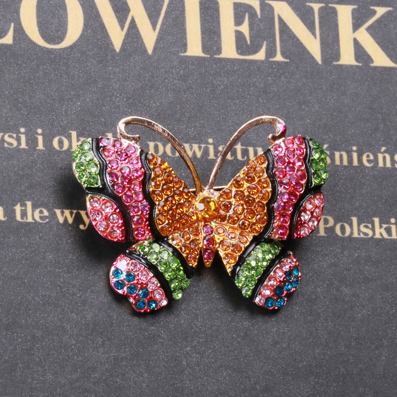 Butterfly Rhinestone Pin PA4064