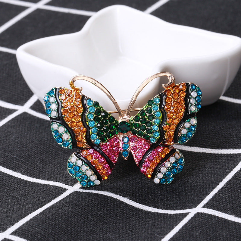 Butterfly Rhinestone Pin PA4064