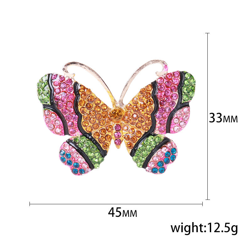 Butterfly Rhinestone Pin PA4064