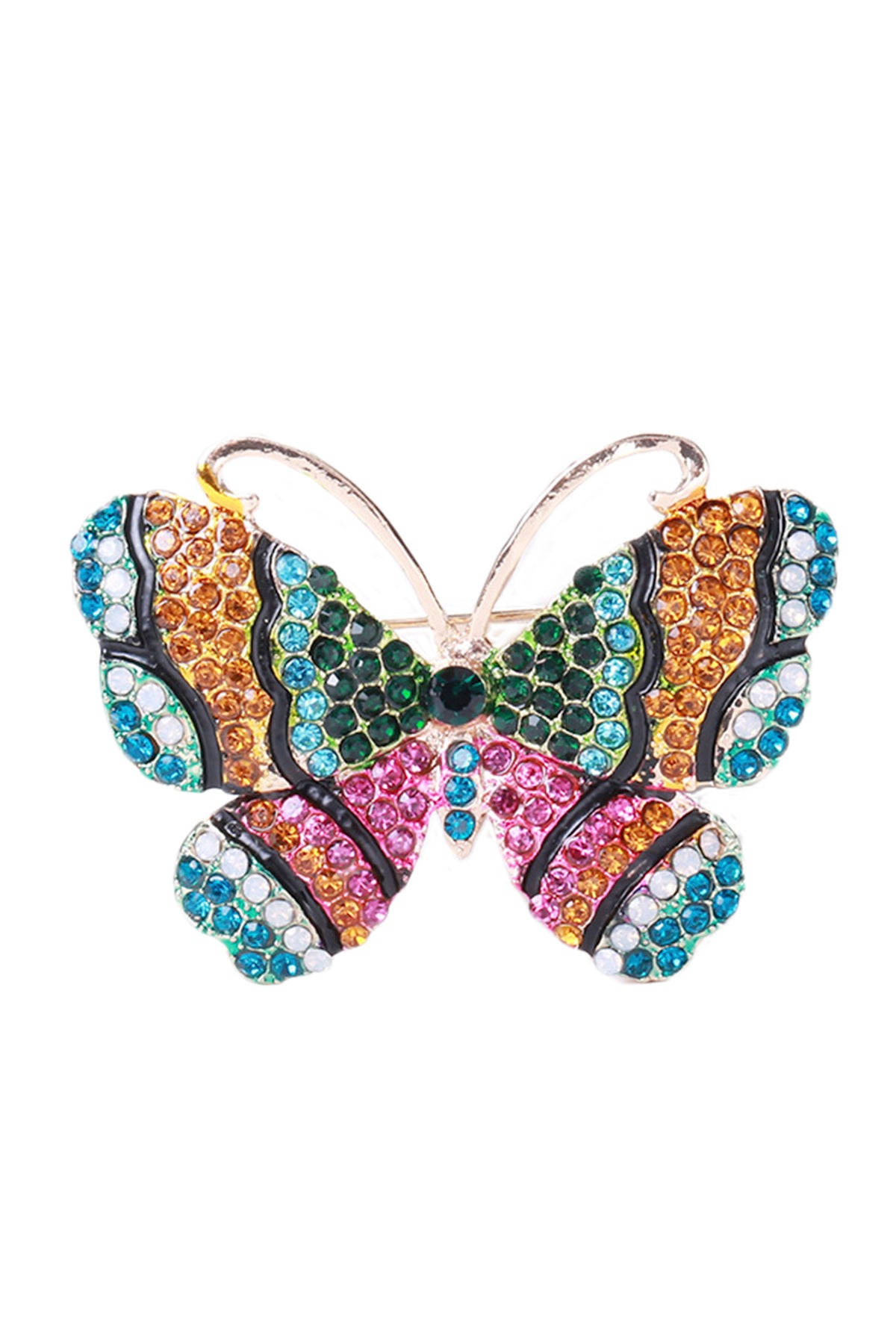 Butterfly Rhinestone Pin PA4064