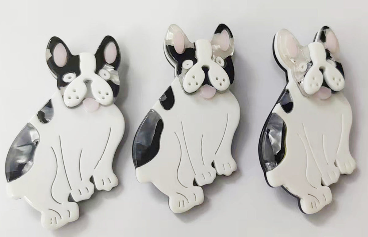 Shar Pei Dog Acrylic Brooch PA4093