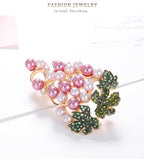 rape  Alloy Crystal  Brooch PA4101