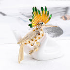 Bird Rhinestone Alloy Brooch PA4104