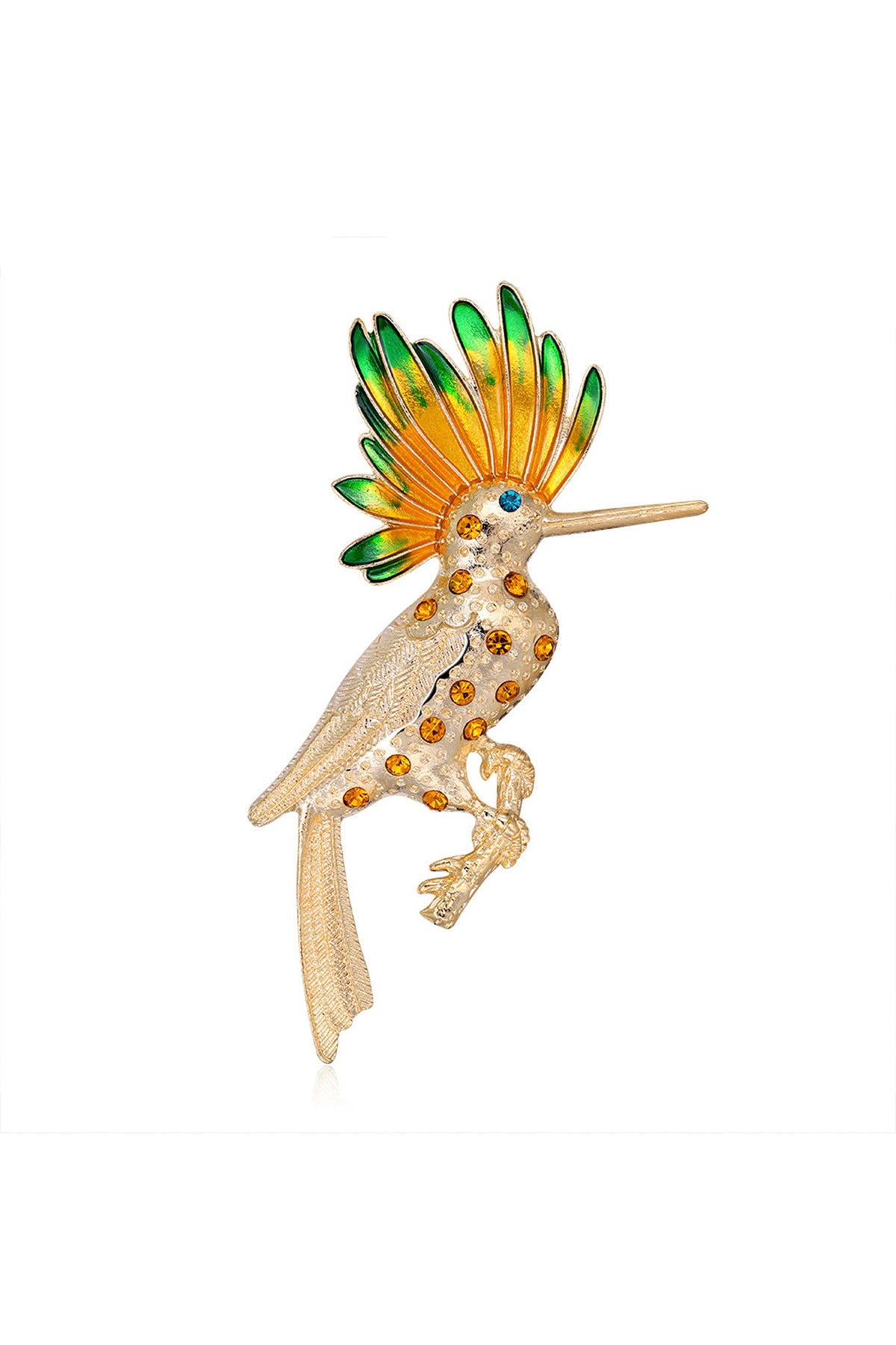 Bird Rhinestone Alloy Brooch PA4104