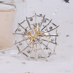 Spider Alloy Rhinestone Brooch PA4138 - view 4