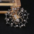 Spider Alloy Rhinestone Brooch PA4138 - view 7