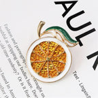 Lemon Alloy Brooch PA4157