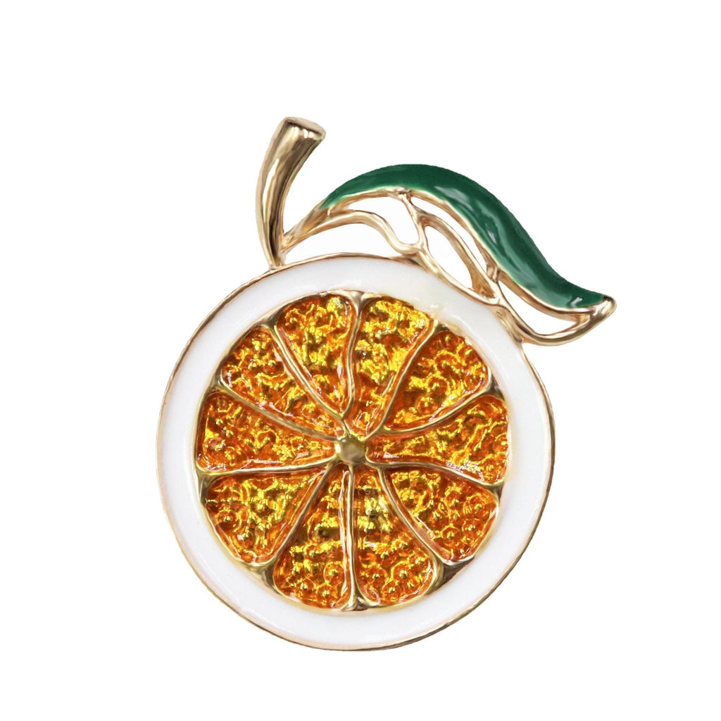 Lemon Alloy Brooch PA4157