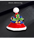 Christmas Hat Rhinestone Brooch PA4236