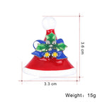 Christmas Hat Rhinestone Brooch PA4236