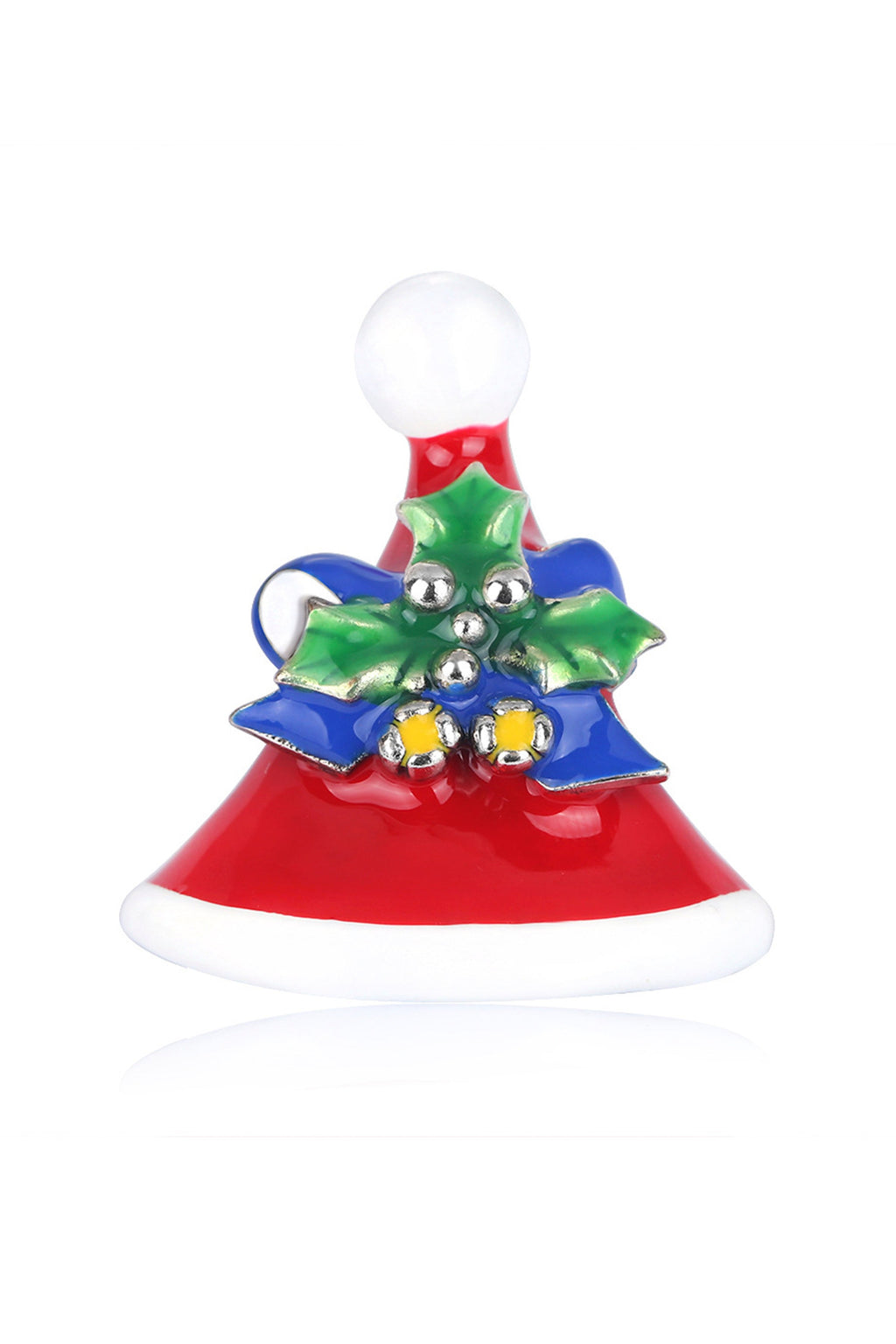 Christmas Hat Rhinestone Brooch PA4236