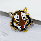 Leopard Acrylic Brooch PA4256 - view 4