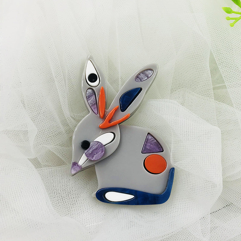 Mouse Acrylic Brooch PA4263
