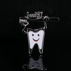Love Brushing Teeth Alloy Teeth PA4277