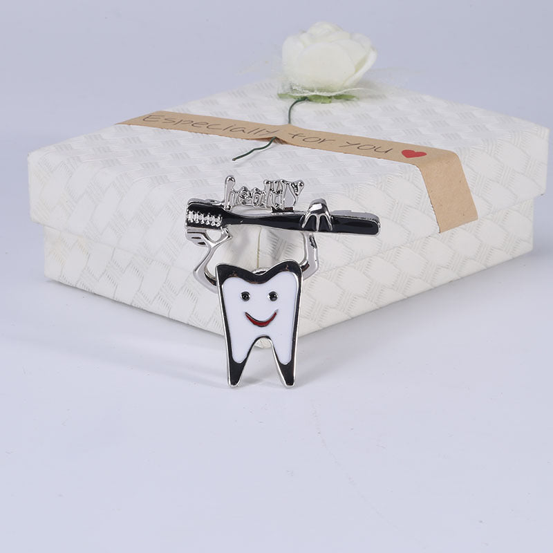 Love Brushing Teeth Alloy Teeth PA4277