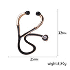 Stethoscope Alloy Brooch PA4292
