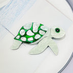 Sea Turtle Acrylic Brooch PA4311