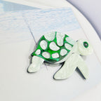 Sea Turtle Acrylic Brooch PA4311