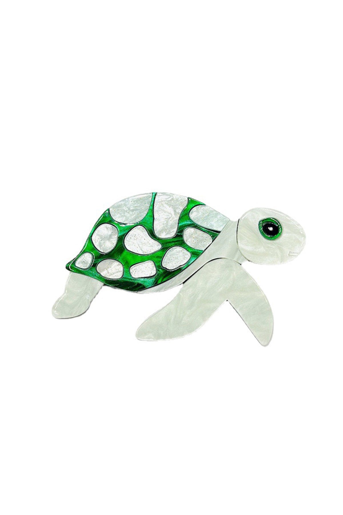 Sea Turtle Acrylic Brooch PA4311