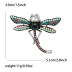 Multicolor Dragonfly Brooch PA4324