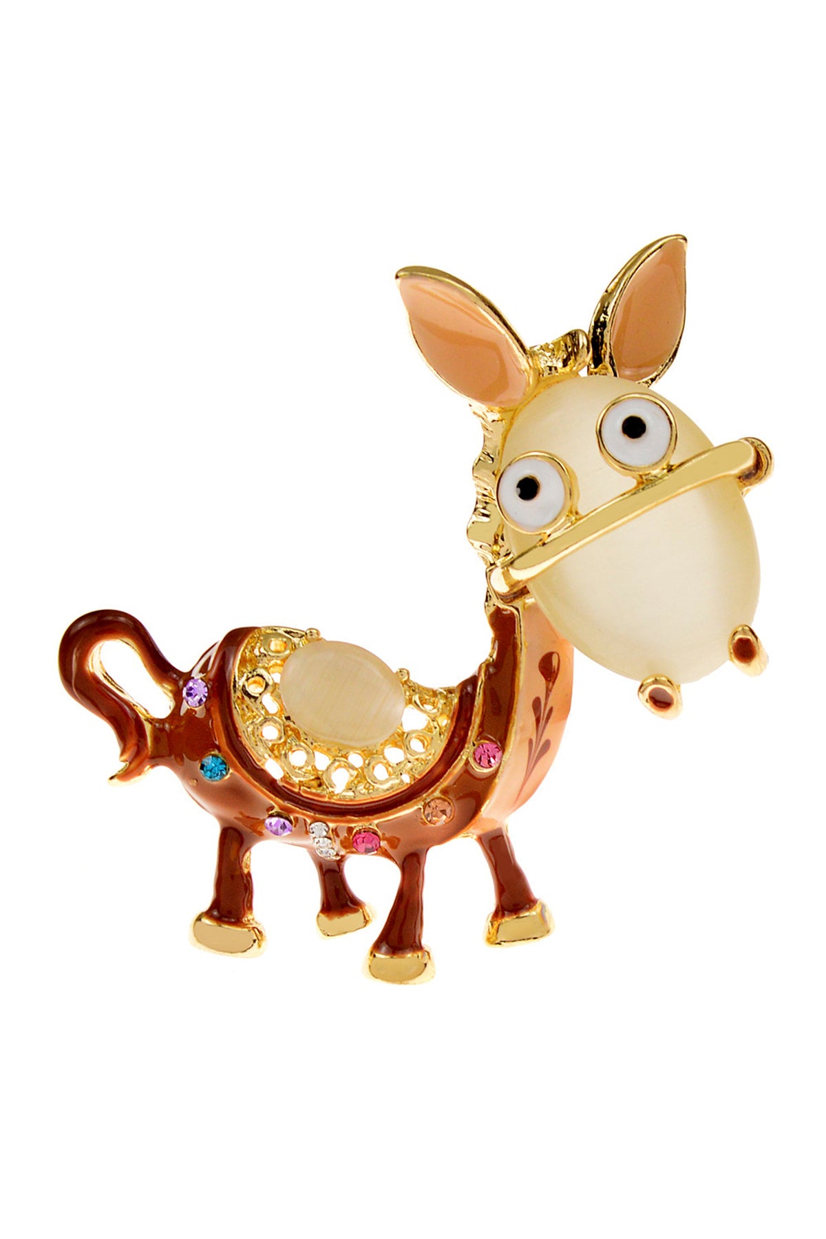 Donkey Opal Brooch PA4358