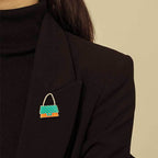 Handbag Alloy Brooch PA4366
