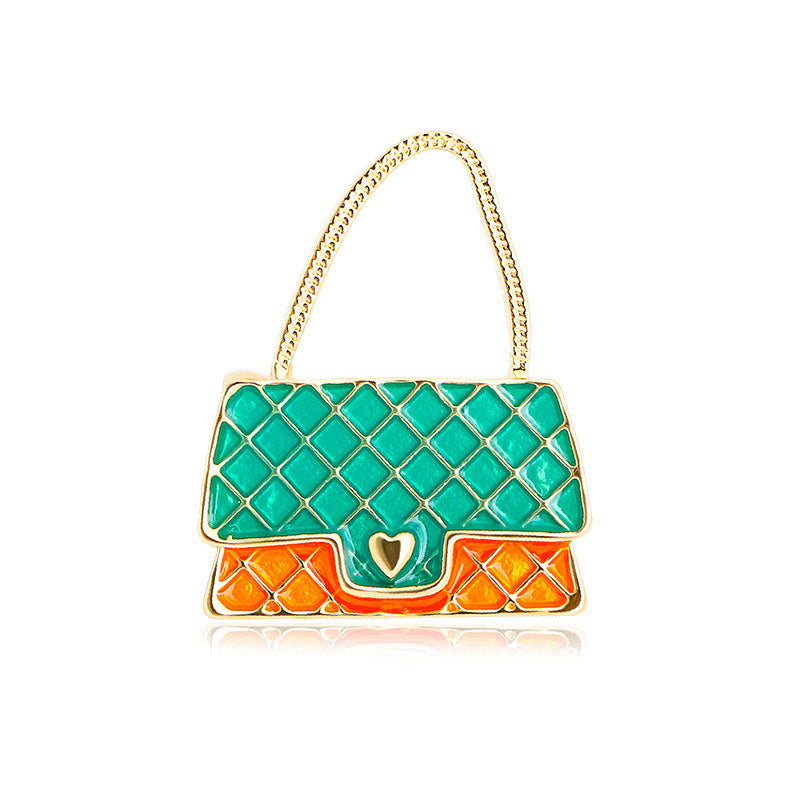 Handbag Alloy Brooch PA4366