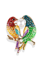 Bird Rhinestone Brooch PA4374