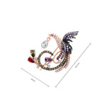 Phoenix Cubic Zirconia Brooch PA4389