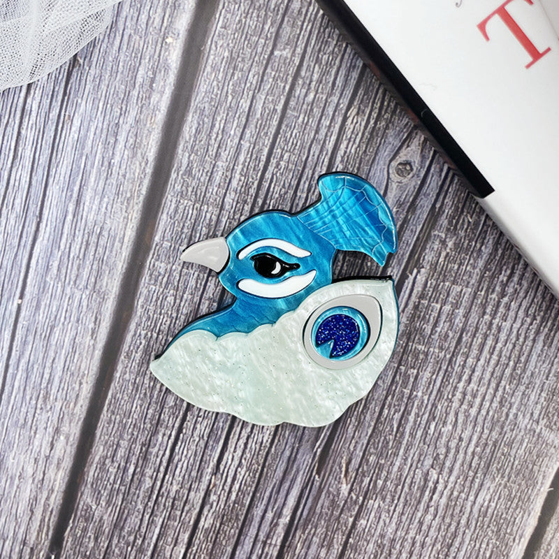 Peacock Acrylic Brooch PA4410